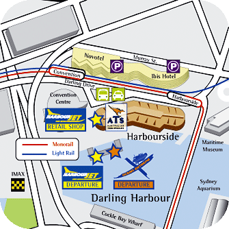 Harbour Jet Loction Map